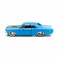 31333 Машинка die-cast 1966 Chevelle SS 396, 1:24, синяя, открывающиеся двери